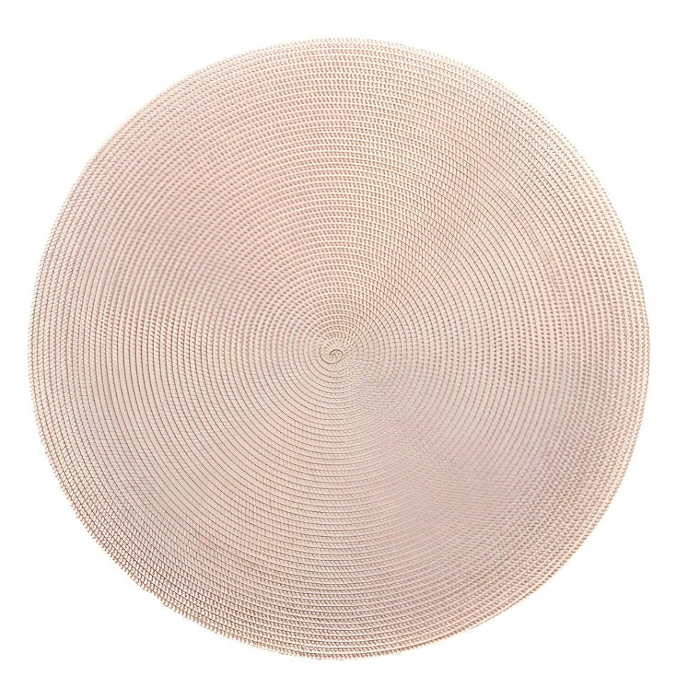 Deborah Rhodes Braided Round Placemats - Set of 4