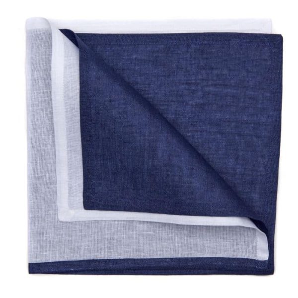 An image of Deborah Rhodes Resort 2-Tone Napkin - Set of 4