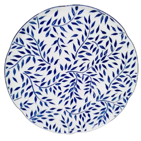 Royal Limoges Olivier Blue Cake Plate