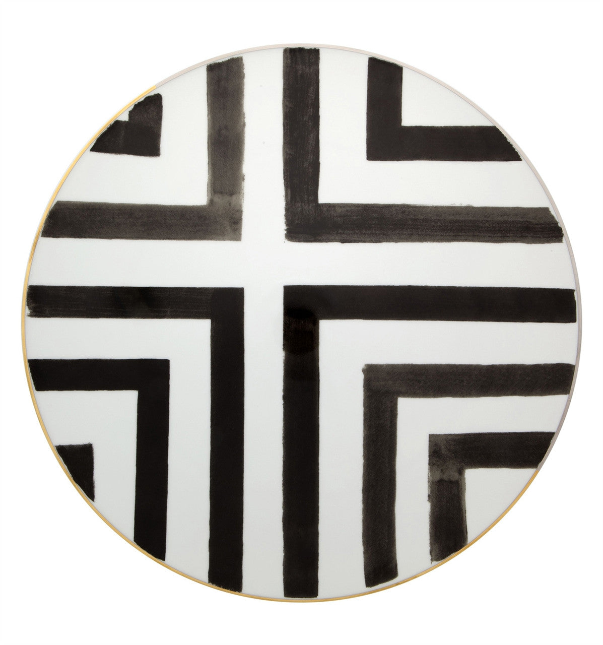 An image of Vista Alegre Christian La Croix Sol & Sombra Charger Plate