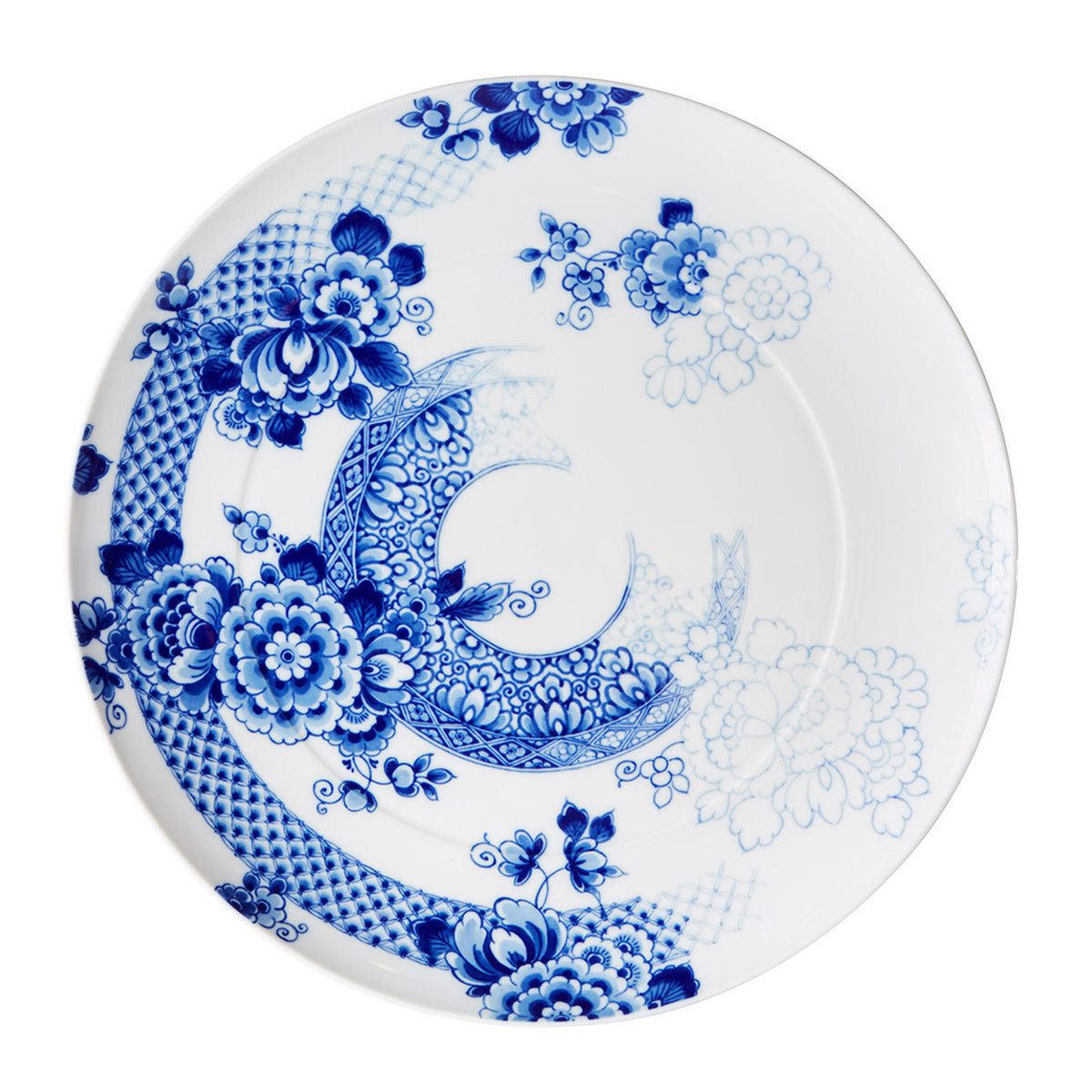 An image of Vista Alegre Blue Ming Serving Plate