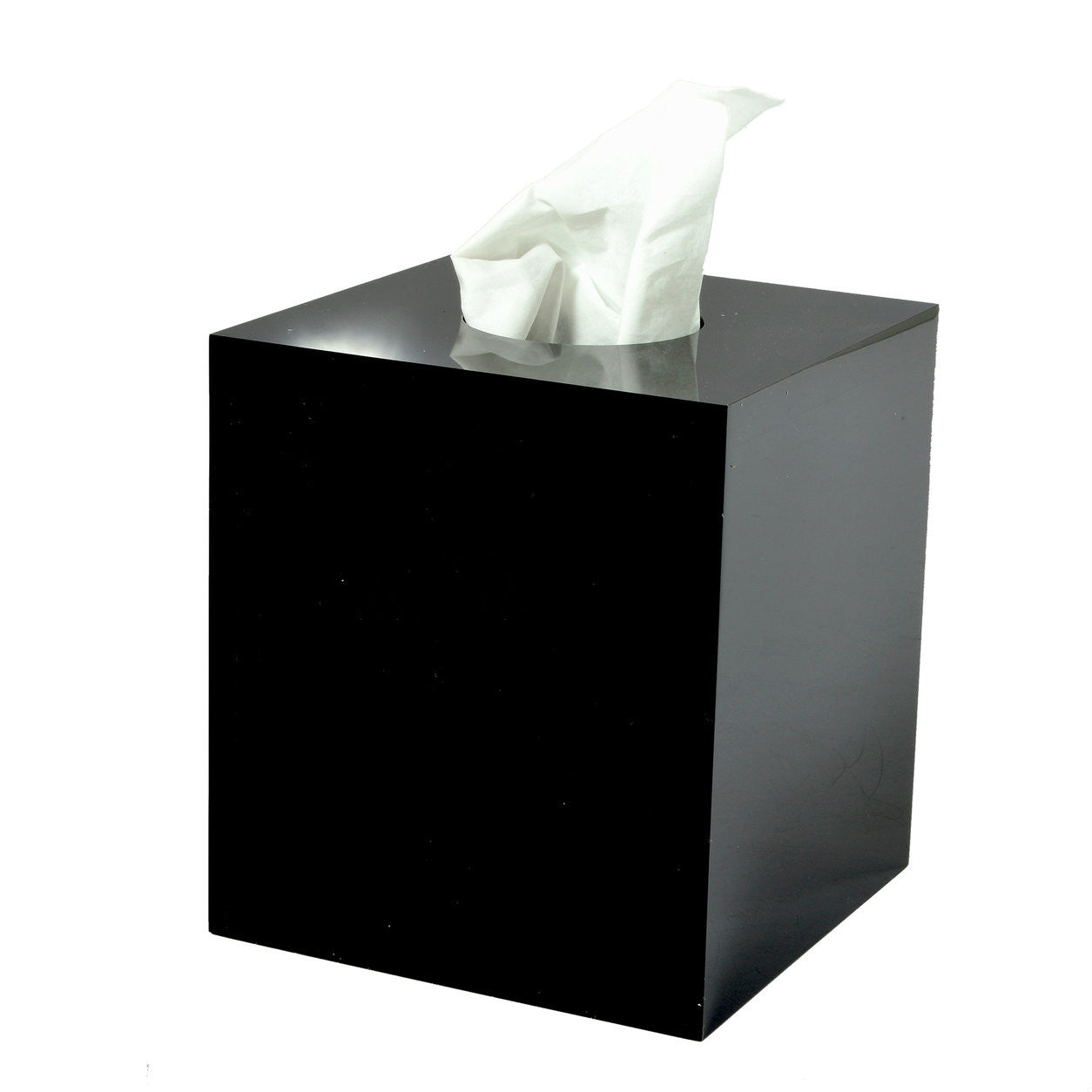An image of Mike and Ally Black Ice Boutique Tissue Holder
