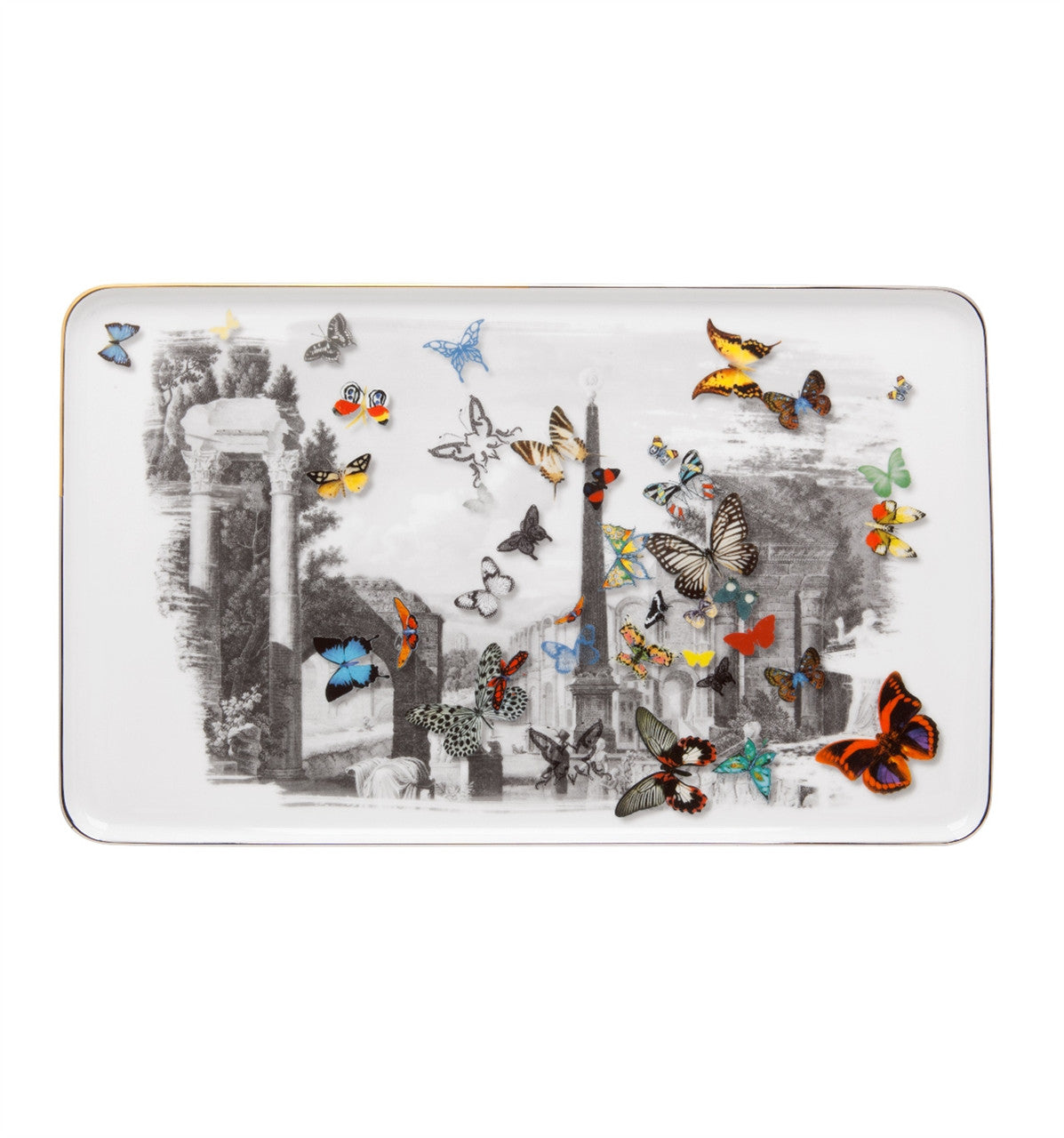An image of Vista Alegre Christian La Croix Forum Rectangular Platter