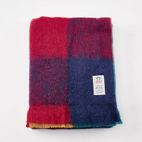 Avoca Harriet Mohair Throw 56x72 - Multicolor
