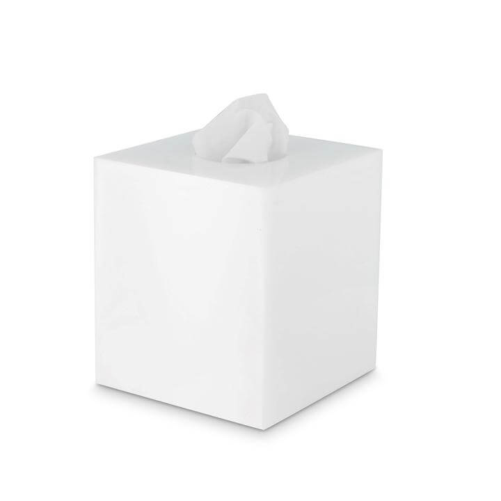 Mike and Ally White Ice Boutique Tissue Holder