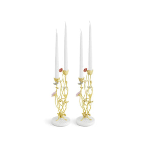 Michael Aram Wildflowers Candle Holders - Set of 2