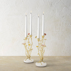 Michael Aram Wildflowers Candle Holders - Set of 2