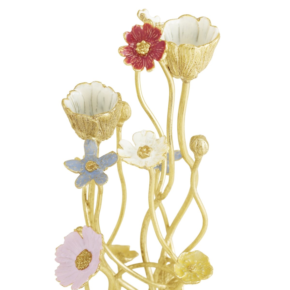 An image of Michael Aram Wildflowers Candle Holders - Set of 2