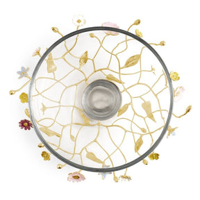 Michael Aram Wildflowers - Glass Bowl - 18 oz