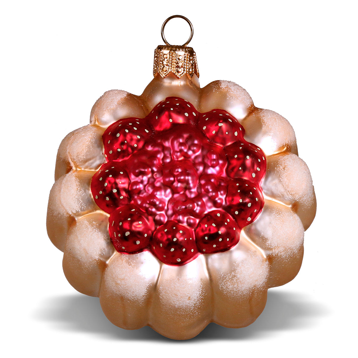 Winter Street Strawberry Bundt Cake Ornament
