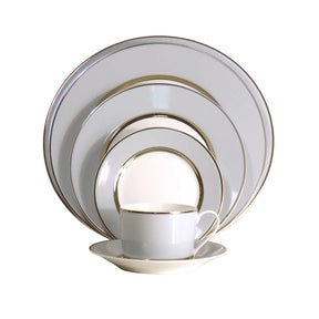 Royal Limoges Mak Grey Platinum Breakfast Cup