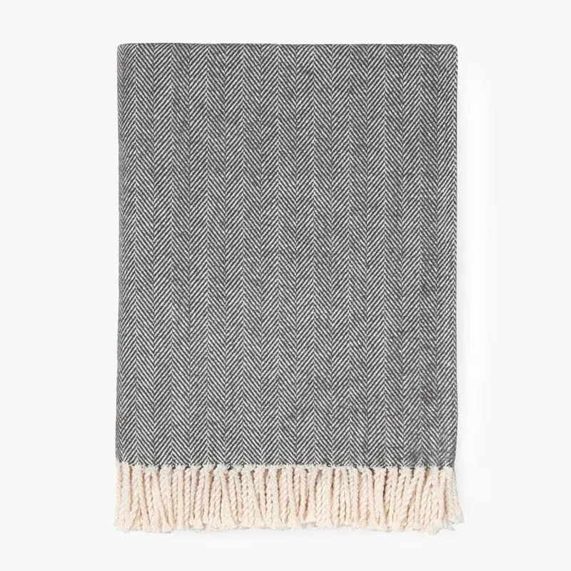 Sferra Celine Throw - Charcoal