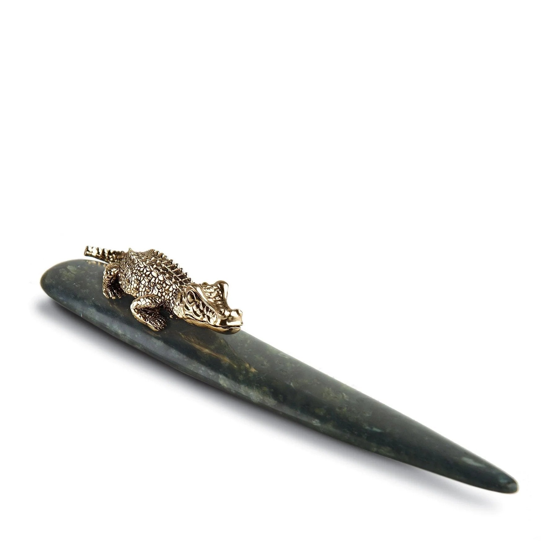 An image of L'Objet Crocodile Letter Opener