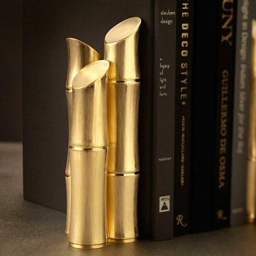 An image of L'Objet Bambou Bookend Set- 2 Piece Set