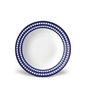 L'Objet Perlée Soup Plate - Blue