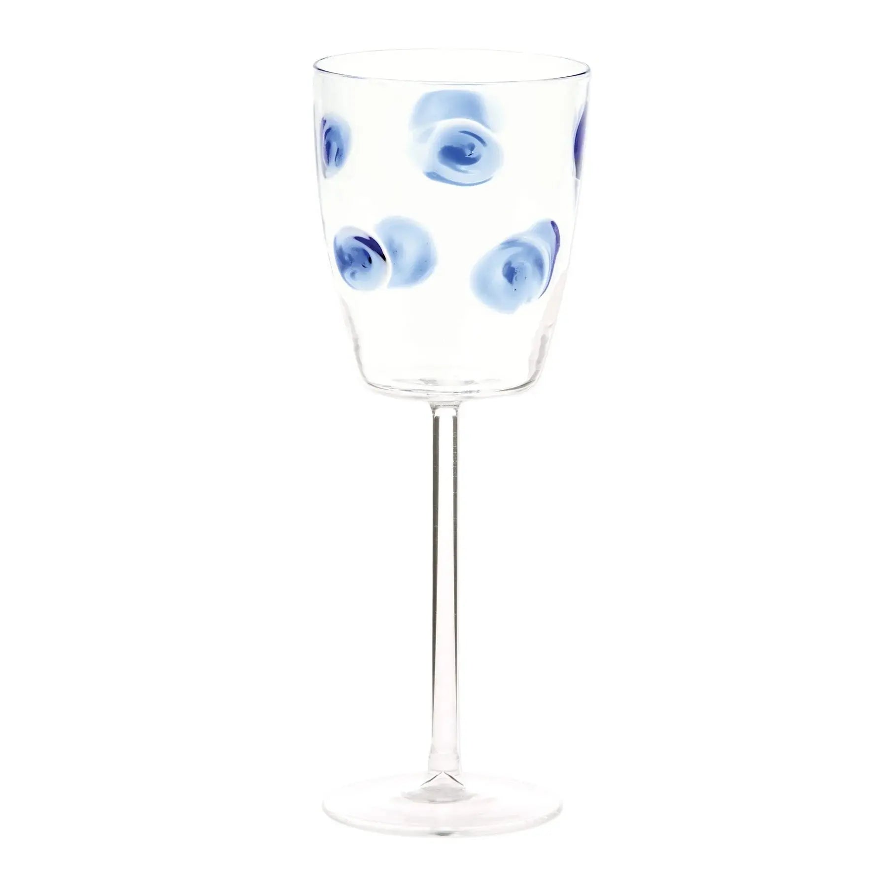 An image of Vietri Drop Wine Glass