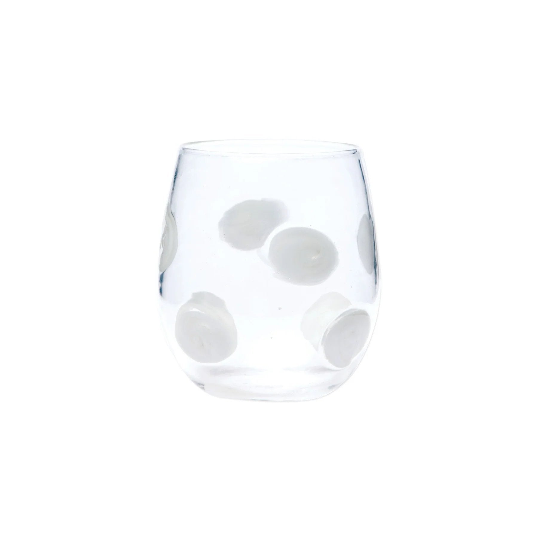 Vietri Drop Stemless Wine Glass