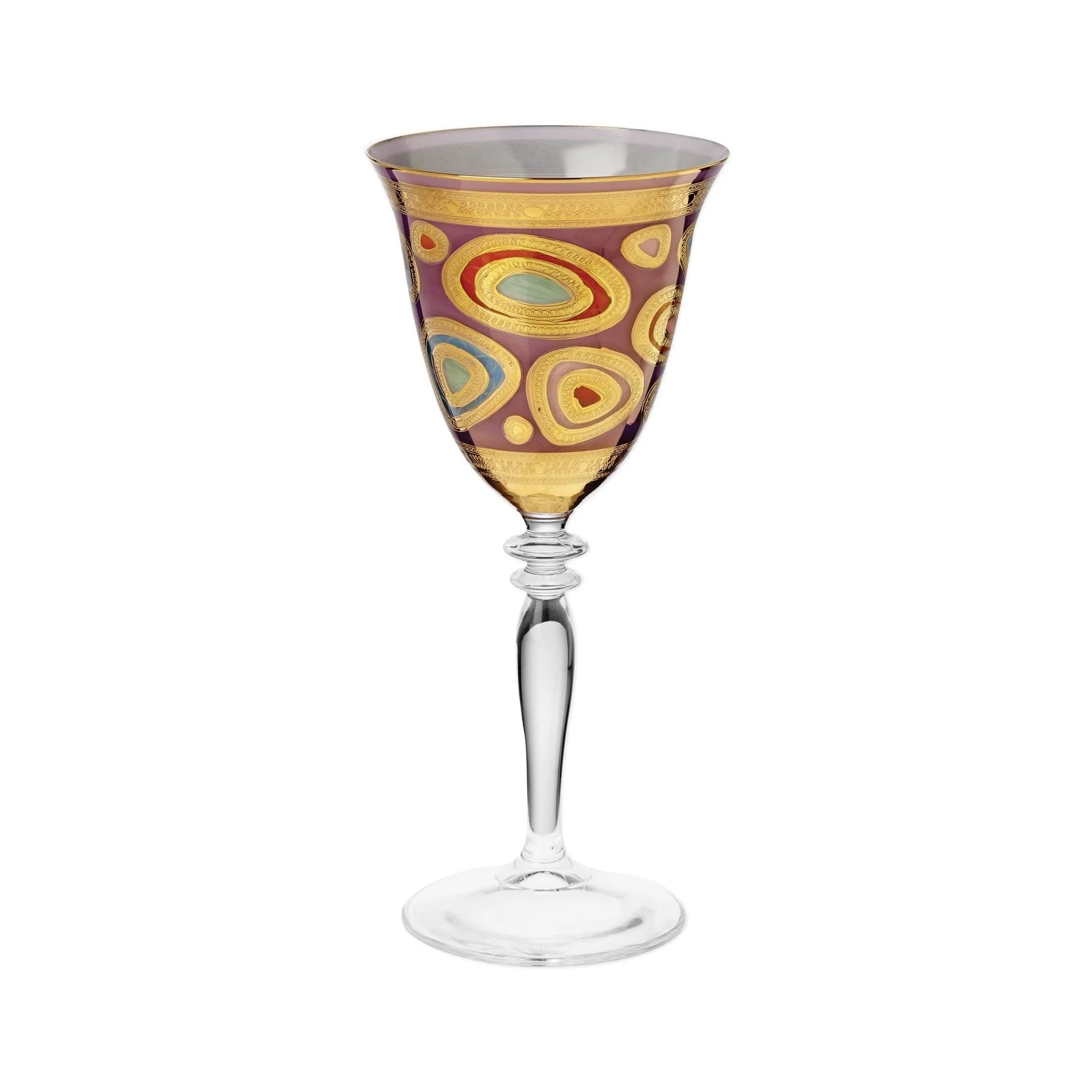 Vietri Regalia Wine Glass