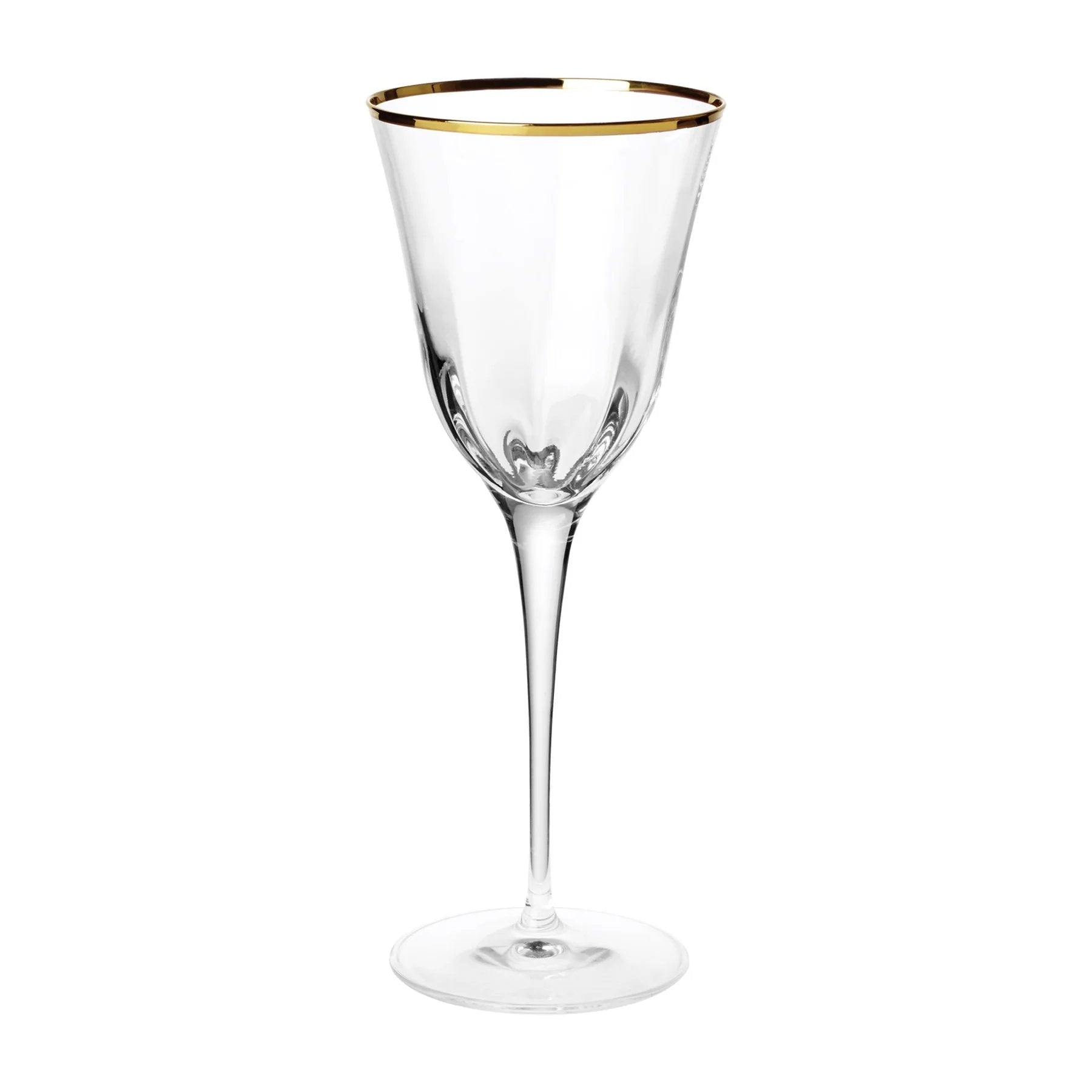 Vietri Optical Water Glass