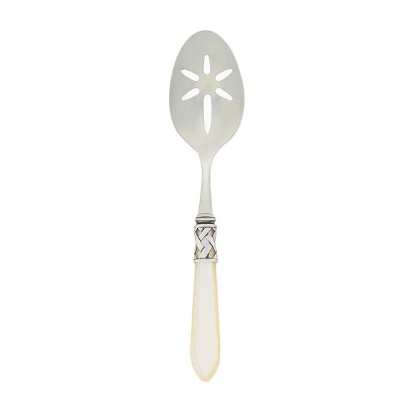 Vietri Aladdin Antique Slotted Serving Spoon