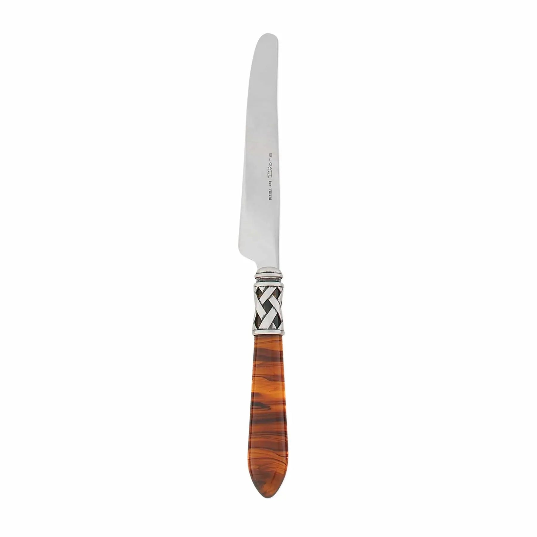 An image of Vietri Aladdin Antique Place Knife - Tortoiseshell