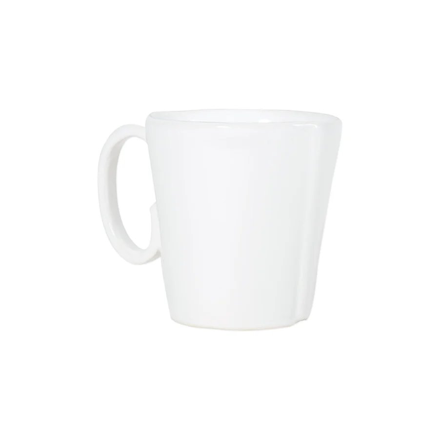 An image of Vietri White Lastra Mug