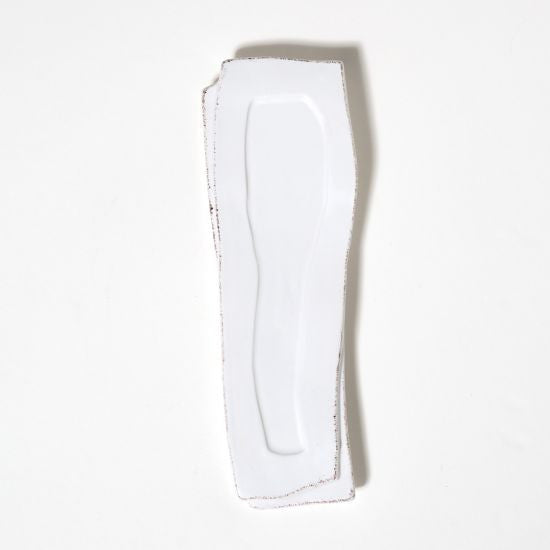 Vietri Lastra White Spoon Rest