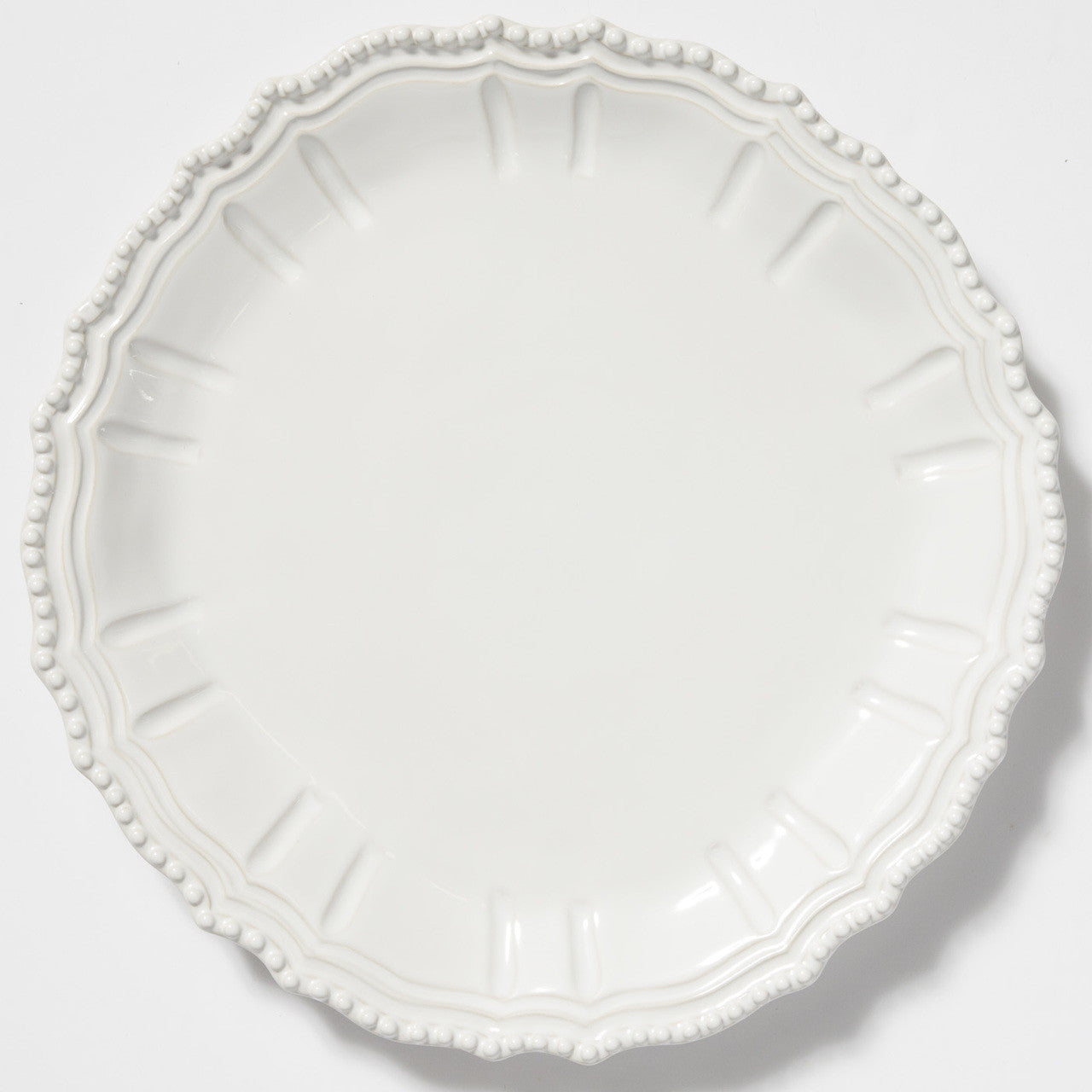 An image of Vietri Incanto Stone Baroque Round Platter