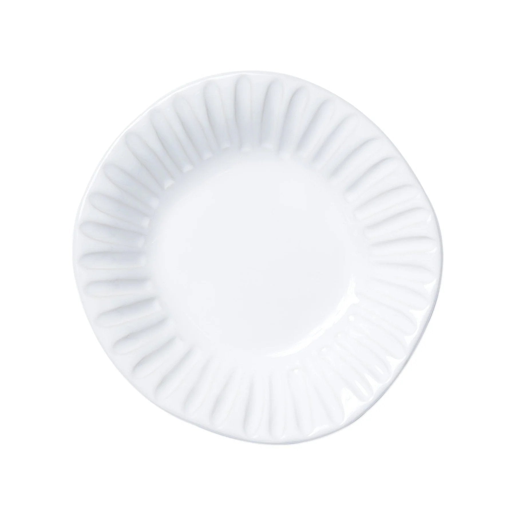 Vietri Incanto White Stone Stripe Pasta Bowl