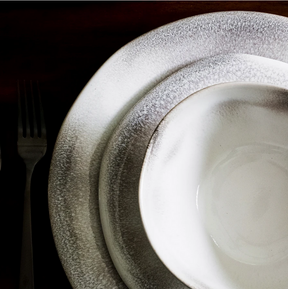 Vietri Aurora Ash Salad Plate