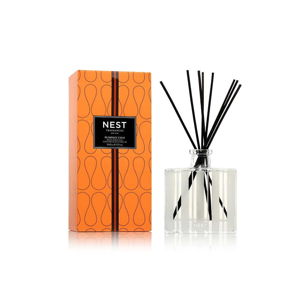 An image of Nest Fragrances Pumpkin Chai Reed Diffuser 5.9 fl oz