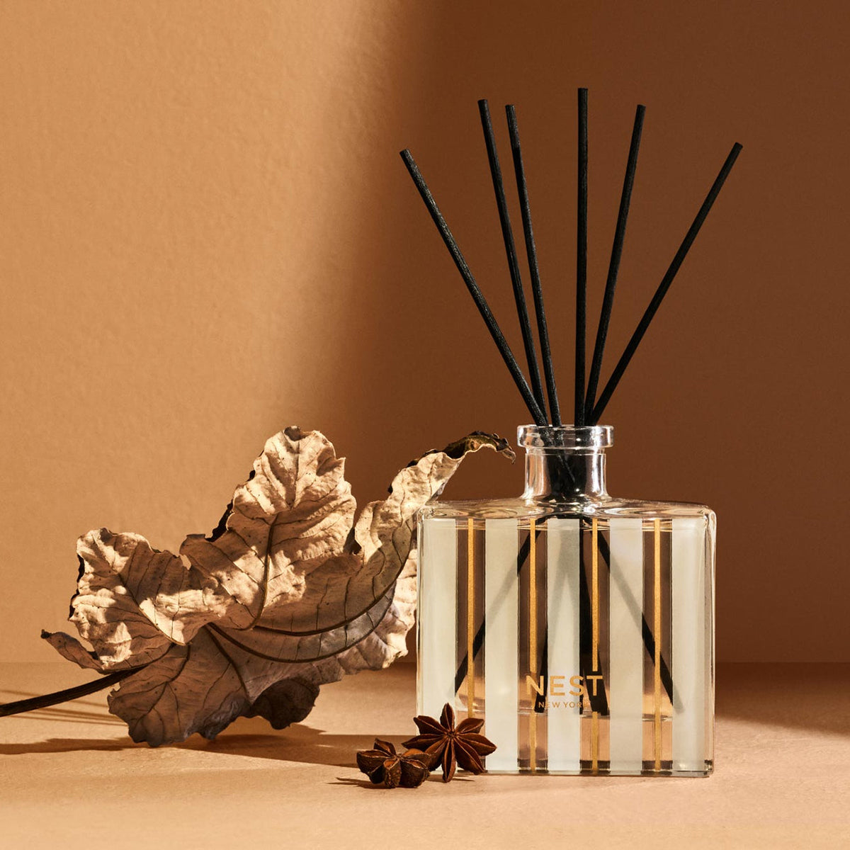 An image of Nest Fragrances Pumpkin Chai Reed Diffuser 5.9 fl oz