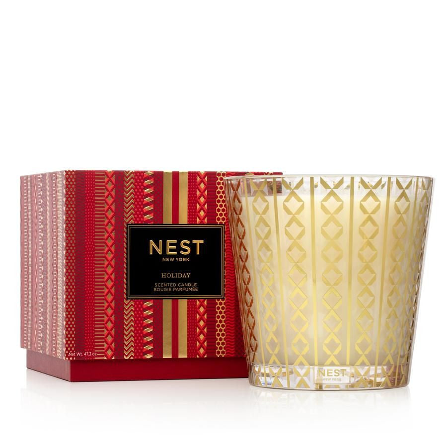 An image of Nest Fragrance Holiday Luxury 4-Wick Candle 47.3 oz