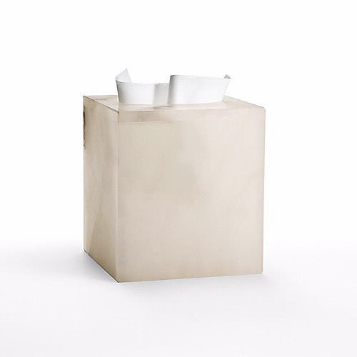 An image of Labrazel Alisa Cream Tissue Box Cover