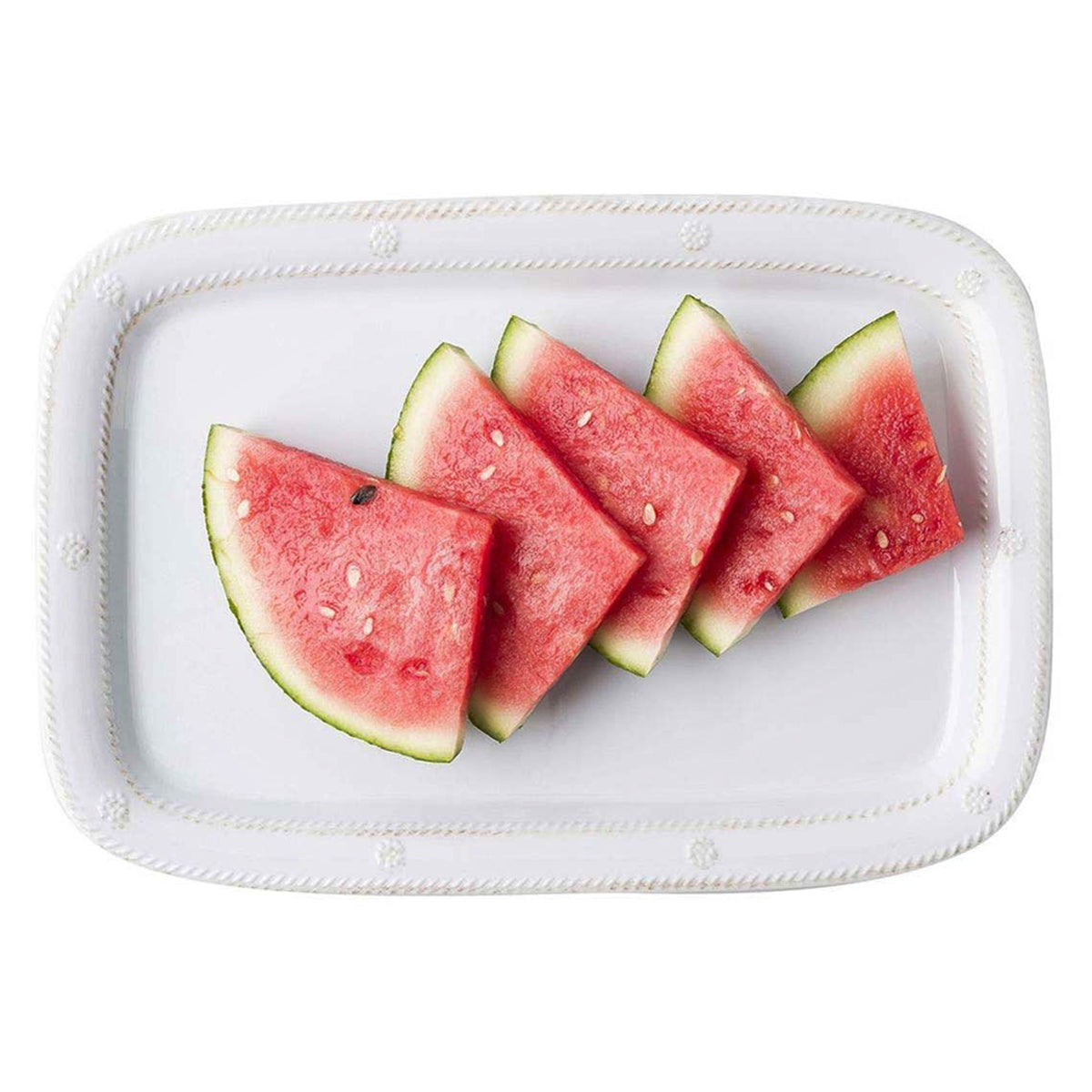 Juliska Berry & Thread Melamine Whitewash Serving Tray