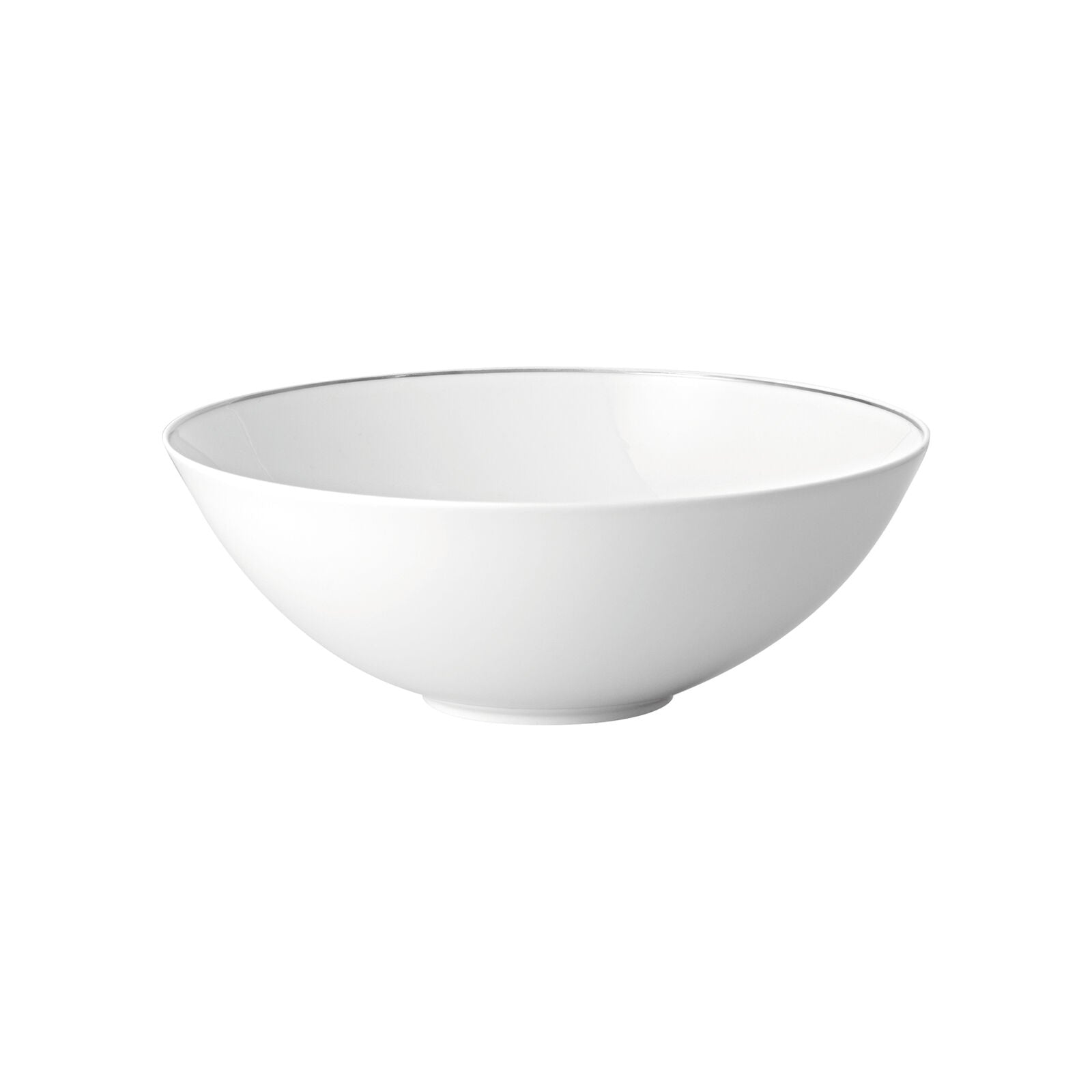 An image of Rosenthal TAC 02 Platinum Open Vegetable Bowl