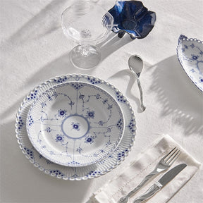 Royal Copenhagen Blue Fluted Half Lace Salad Plate