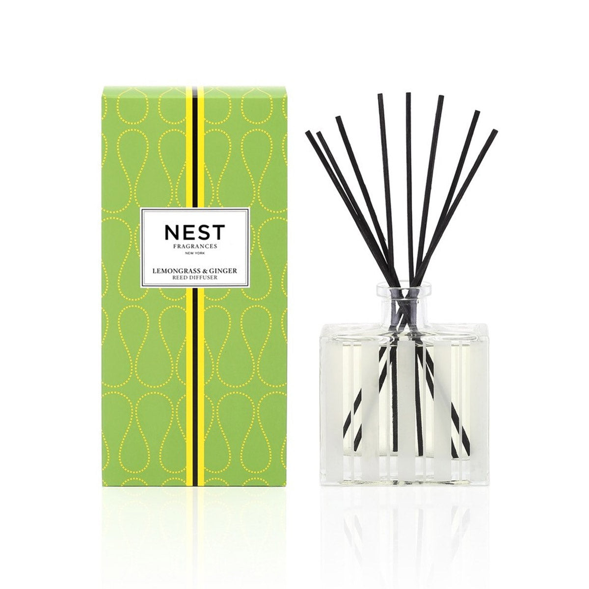 An image of Nest Fragrances Lemongrass & Ginger Reed Diffuser 5.9 fl oz