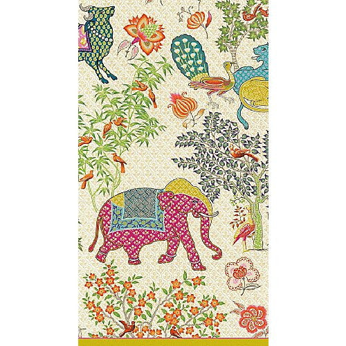 An image of Caspari Le Jardin De Mysore Guest Towels
