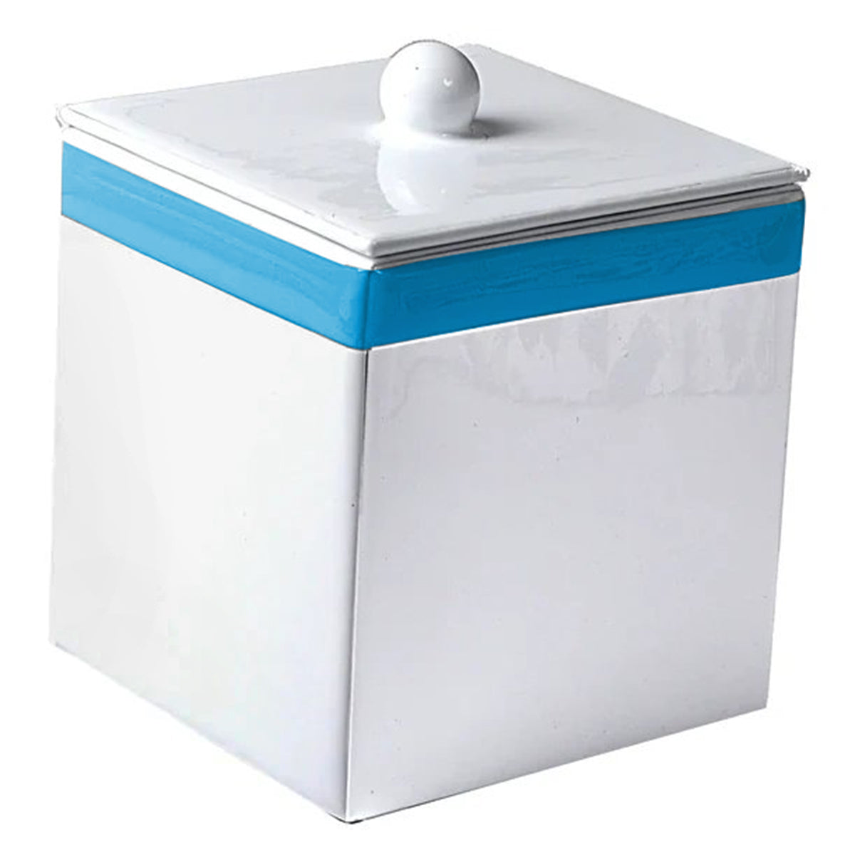 Mike and Ally Regatta Blue Tall Square Container