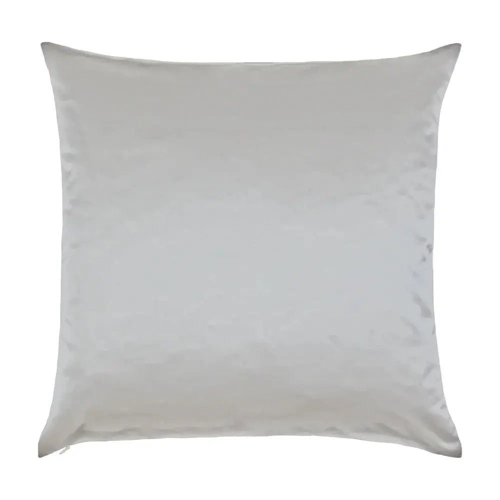 Ann Gish Duchess Silver Satin Pillow