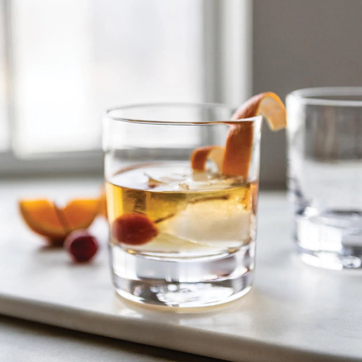 An image of Simon Pearce Ascutney Double Old-Fashion - Set of 2