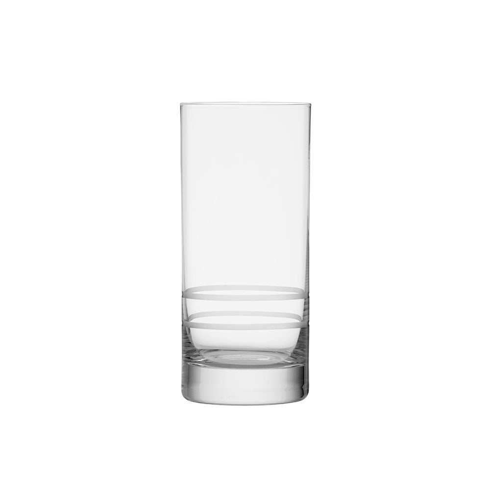 An image of Fortessa Crafthouse Signature 4-Piece Highball Glass
