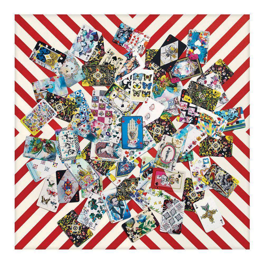 An image of Christian Lacroix Maison de Jeu Double-Sided Puzzle