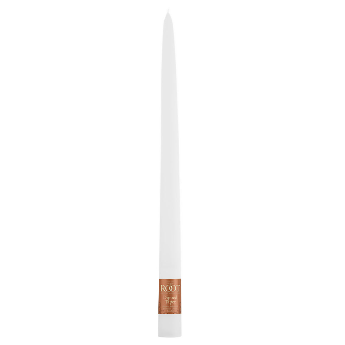 An image of Root Candles 12" Tapers - White