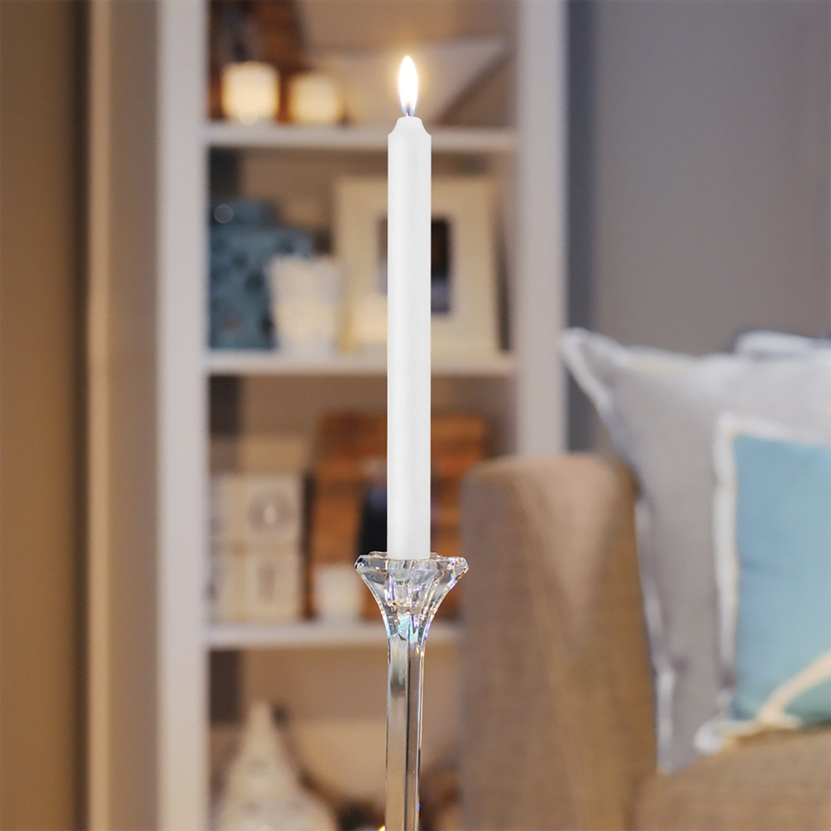 Root Candles 9" Arista - White