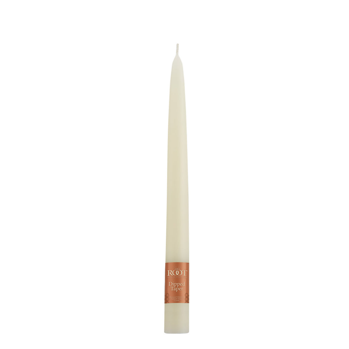 An image of Root Candles 9" Tapers-Ivory