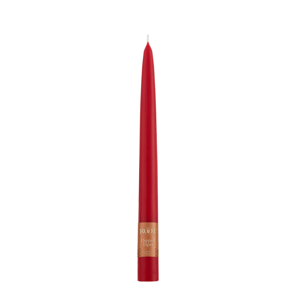 An image of Root Candles 9" Tapers-Red