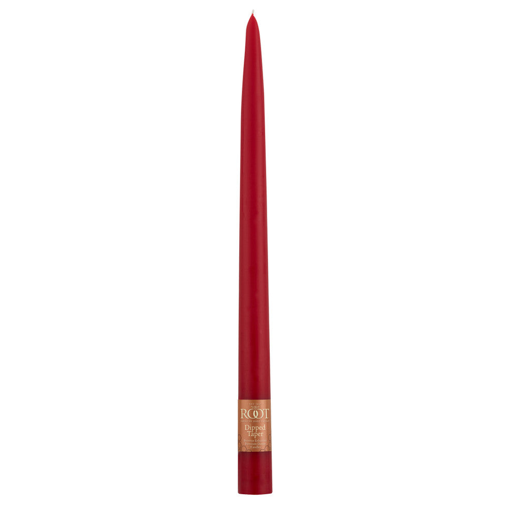 An image of Root Candles 12" Tapers - Red