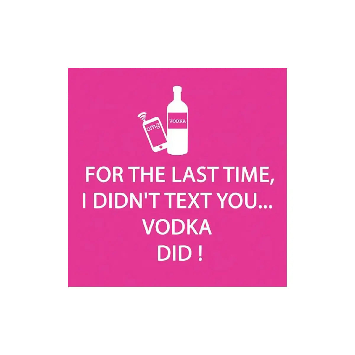 This Vodka Cocktail Napkins